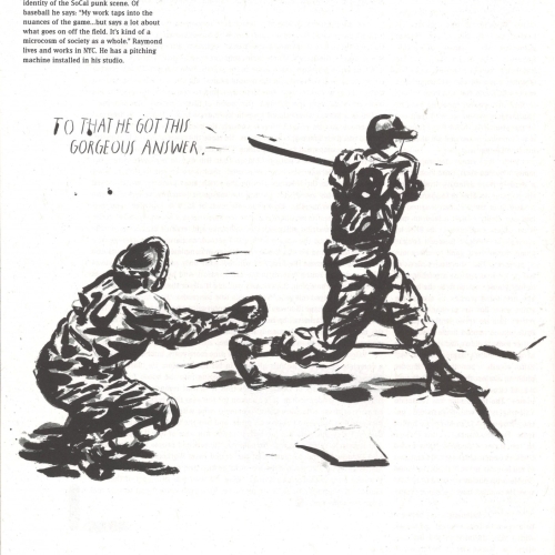The Final Out with Raymond Pettibon