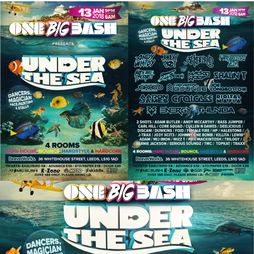 OneBigBash Under the Sea