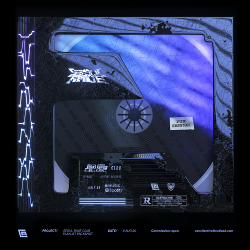 SEOUL RAVE CLUB / PACKSHOT DESIGN