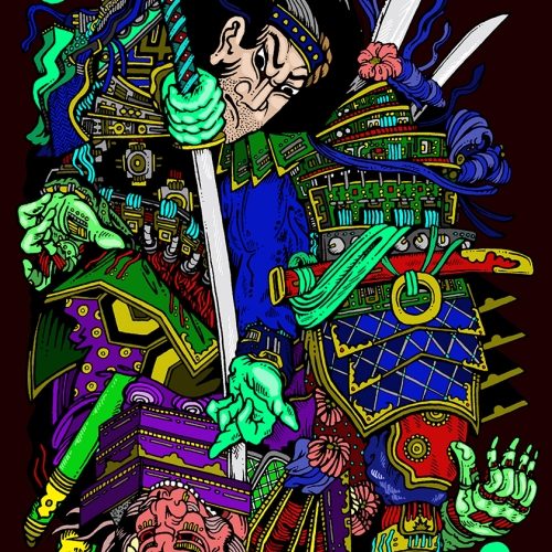 Japanese Ukiyo-e Playing Cards Artwork