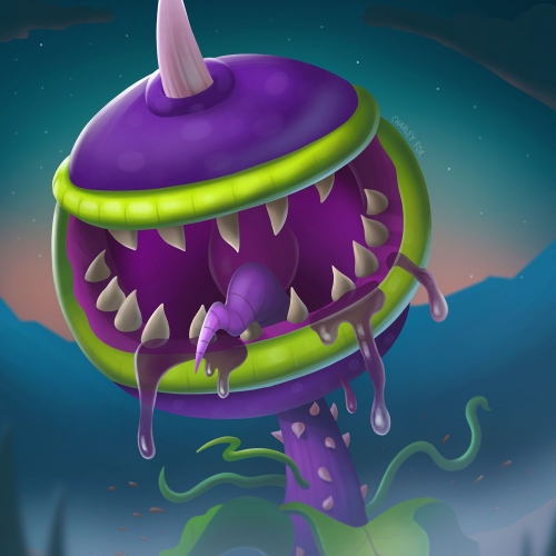 Plants vs Zombies - Chomper