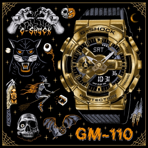 G-Shock design and illustration, creative direction.