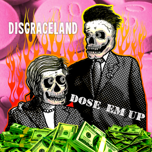 Album Sleeve Design and Branding Disgraceland