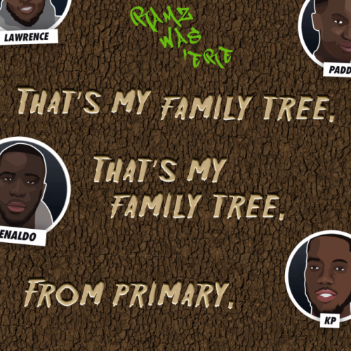 Design for Polydor Records artist Ramz