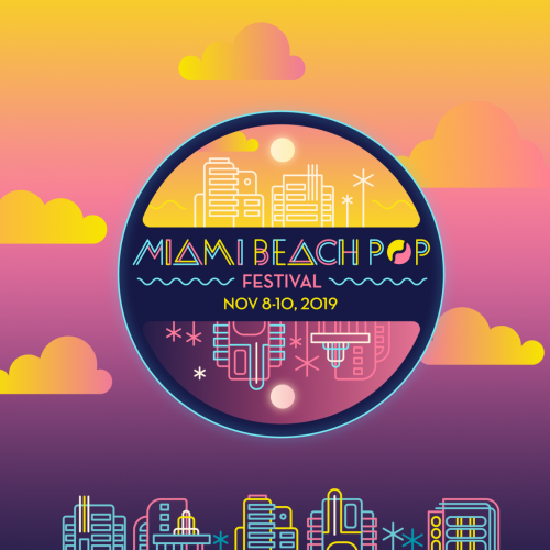 Miami Beach Pop Festival Branding