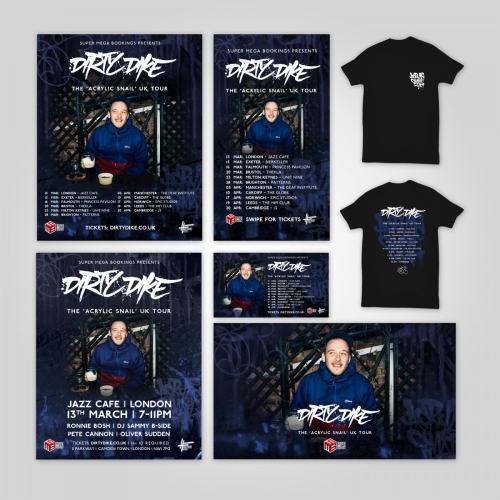 Dirty Dike - Acrylic Snail Tour