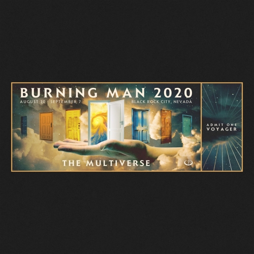 Burning Man - 2020 Ticket Concept Art