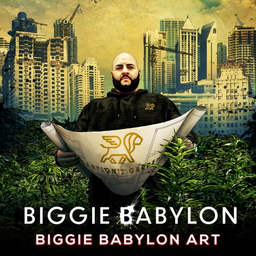 Biggie Babylon Album and Poster Art