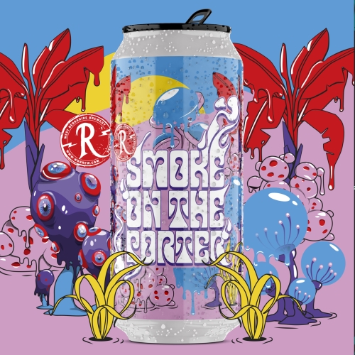 Smoke on the Porter Can Label