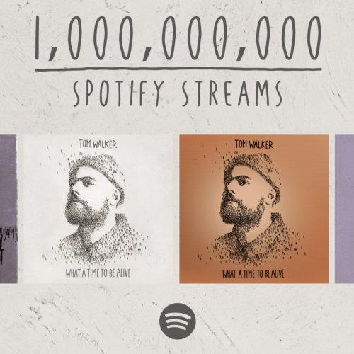 Tom Walker One Billion Streams Asset