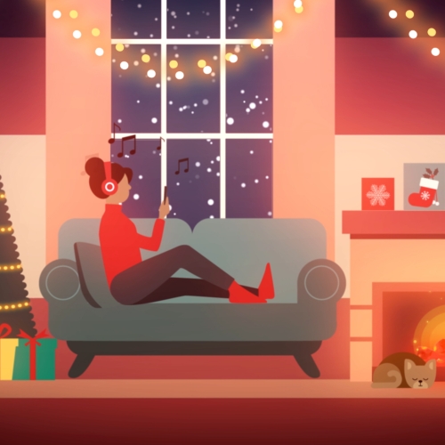 Warner Music - Christmas Playlist Advert