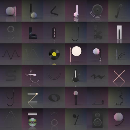36 Days of Type - Musical Alphabet