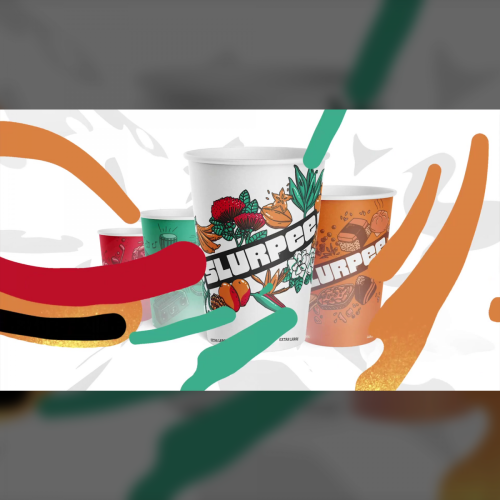 Biodegradable Slurpee Cup Animations for 7-Eleven Hawaii