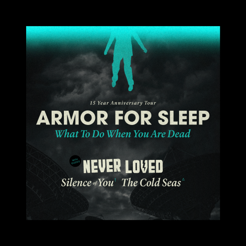 Armor For Sleep - 15 Year Anniversary Tour Poster