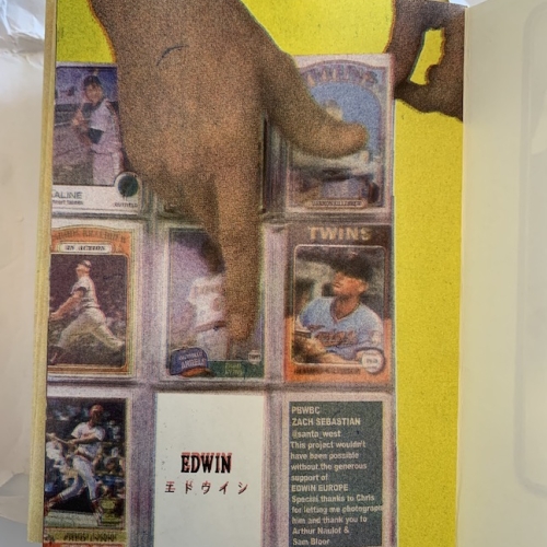 Peanut Butter Wolf Baseball Cards Zine