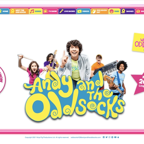Andy & The Odd Socks - Official Website