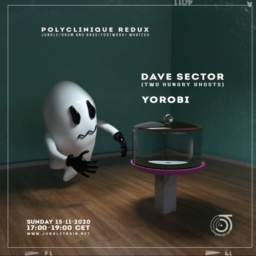 Polyclinique Redux Annoucement & Archive Cover: Two Hungry Ghosts & Yorobi