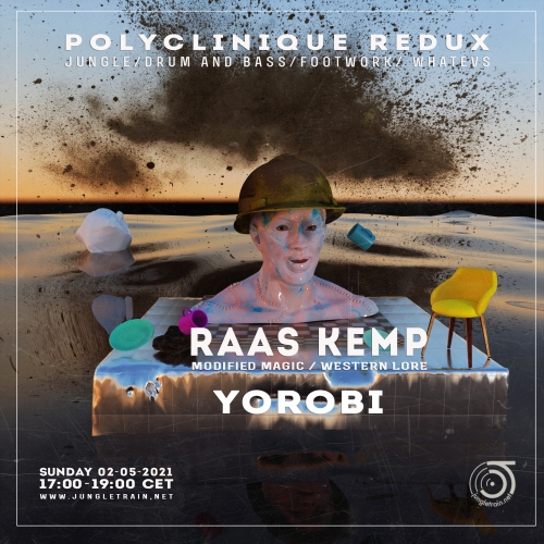 Polyclinique Redux Annoucement & Archive Cover: Raas Kemp & Yorobi