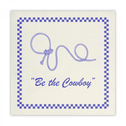 "Be the Cowboy" — Album Concept Design