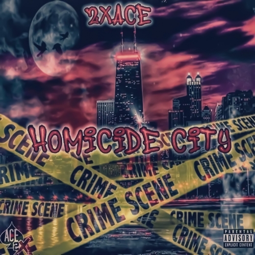 Album Cover Design & Video Animation To 2xAce - Homicide City