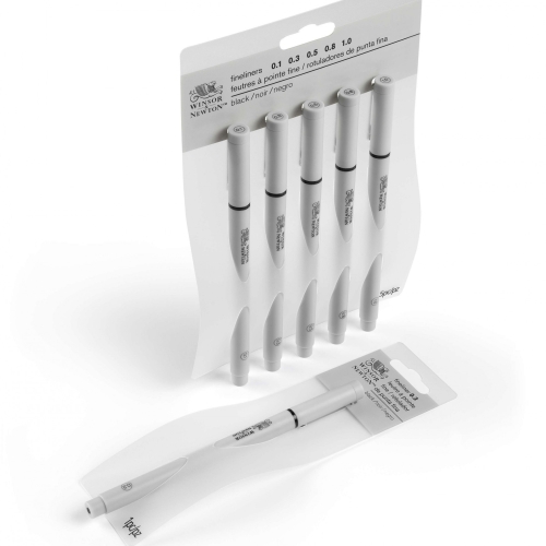 Art direction and digital asset creation. NPD for Fineliners, Colour Pencils & Sketchbooks