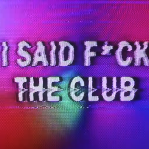 Chillpill - FUCK THE CLUB (Lyric Video)