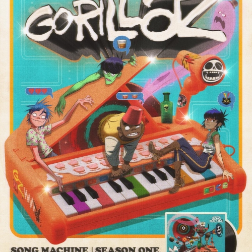 Gorrilaz Album Promo Poster