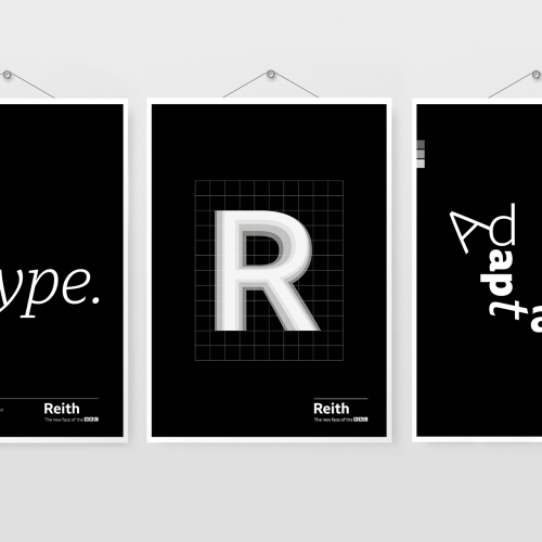 BBC New Font Family Launch Campaign