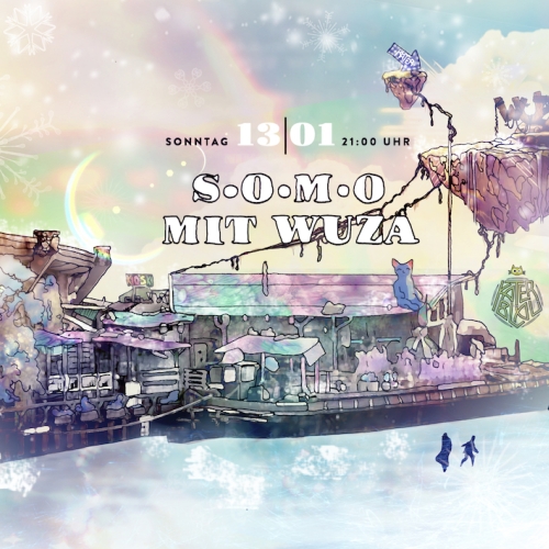 Event Invitation for Wuza at Kater Blau, Berlin