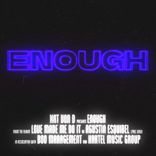 Kat Von D - Enough (Lyric Video)