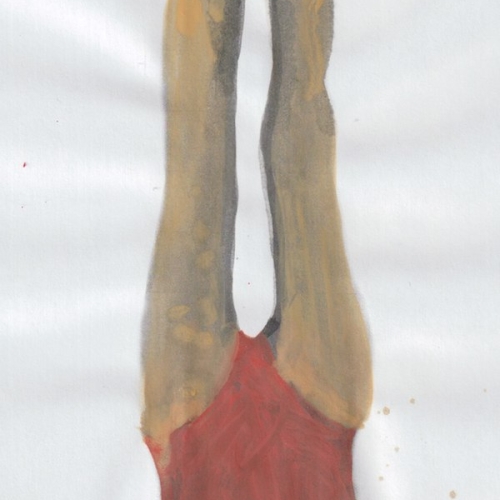 Clockwork Orange (Cat-Lady) watercolours for fall capsule