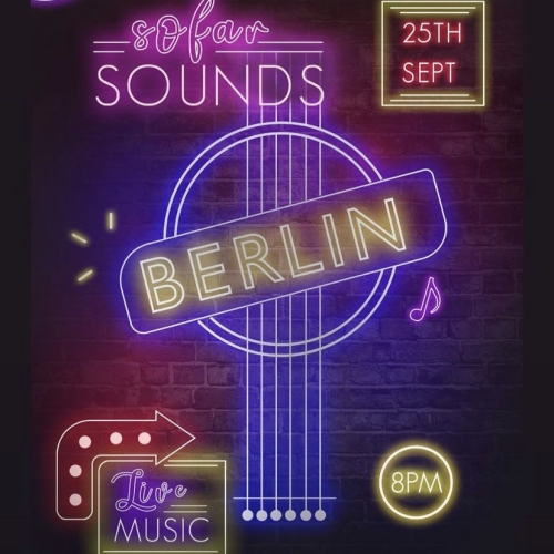 Event poster for Sofar Sounds