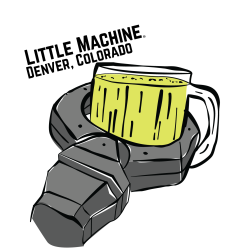 Robot Drinking sticker