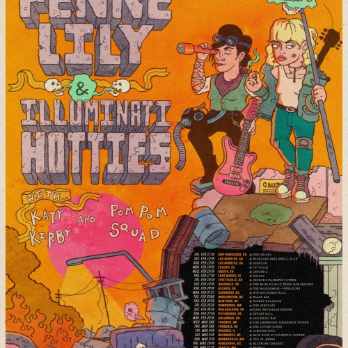 Fenne Lily / Illuminati Hotties 2022 Tour Poster