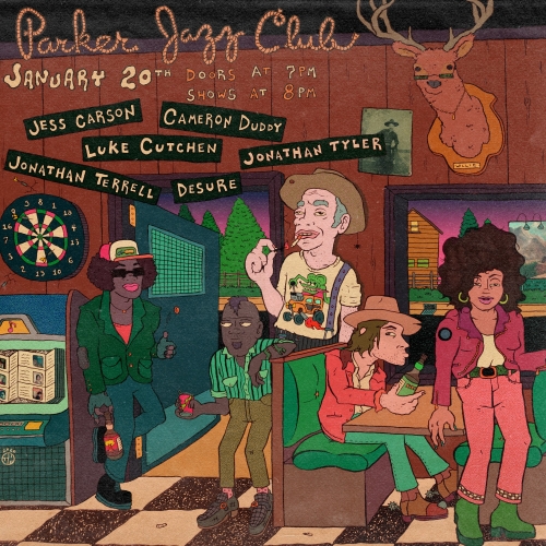 Poster for Jess Parker Carson (Midland) Gig