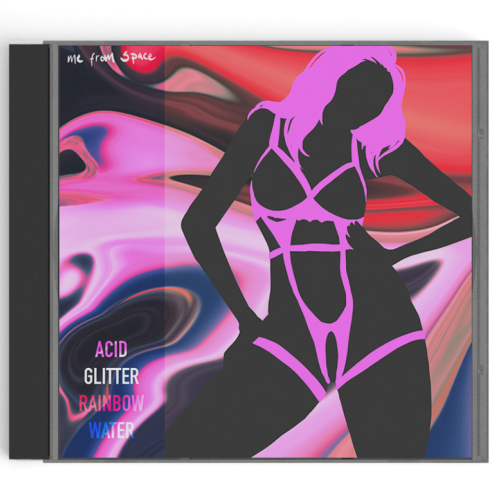 Acid Glitter Rainbow Water