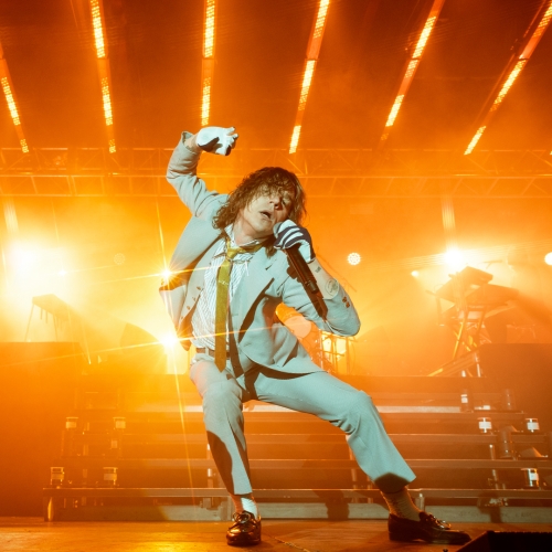 Cage The Elephant performing live at O2 Victoria Warehouse in Manchester. Live music photography by Abbie Jennings