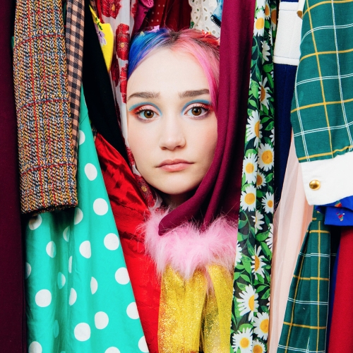 Madeline The Person official single photography for single "Haunted" - commissioned by Warner Records