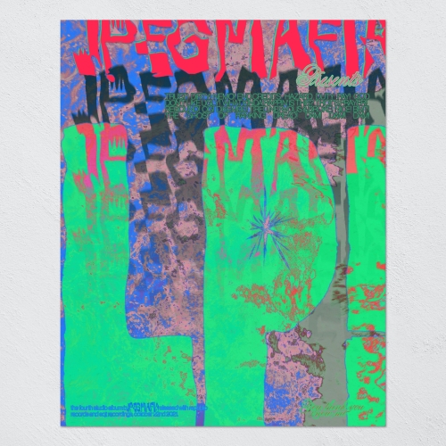 JPEGMafia - LP! poster design