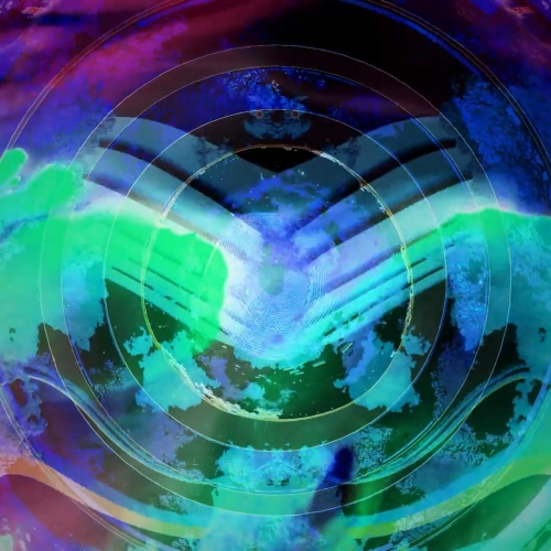 3D digital artwork 3D animated visualiser 3D generative animation