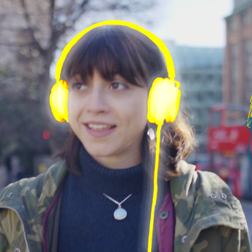 Headphone Bop by Matt McLaughlin migglefiend.com