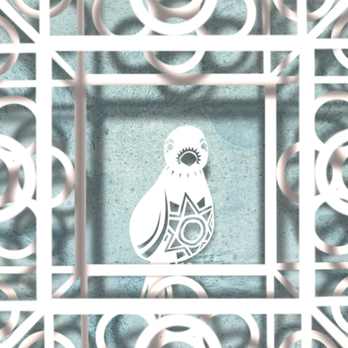 Cut-Paper Bird by Matt McLaughlin migglefiend.com