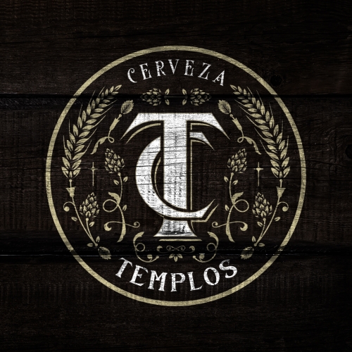 Vintage beer monogram logo