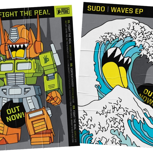 100% Pure Records Posters