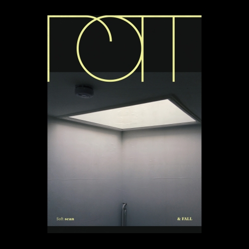 poster design concept using experimental typography and architectural photography