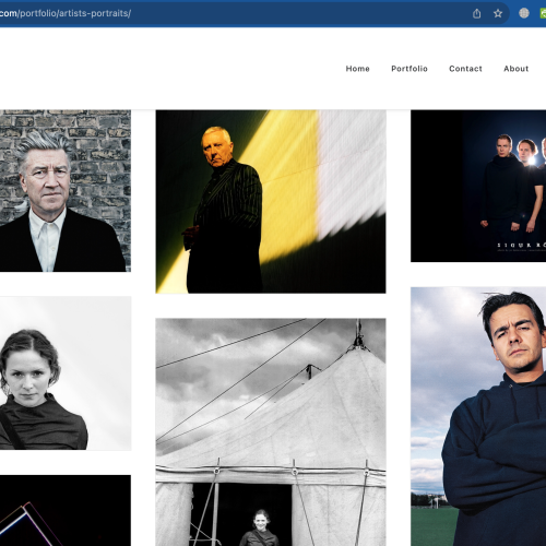 Artists Portraits & Press Photography by JM Babonneau | www.babonneau.com