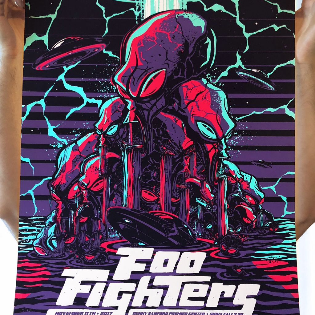 Merchandise for Foo Fighters by Mariano Arcamone