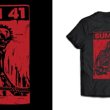 Merchandise for Sum 41 by cpodish