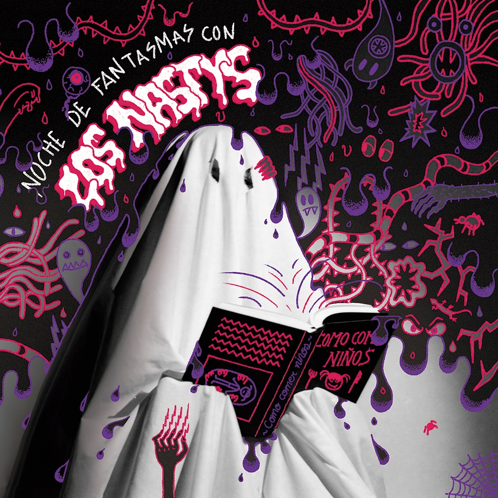 LP Noche de Fantasmas design for Los Nastys