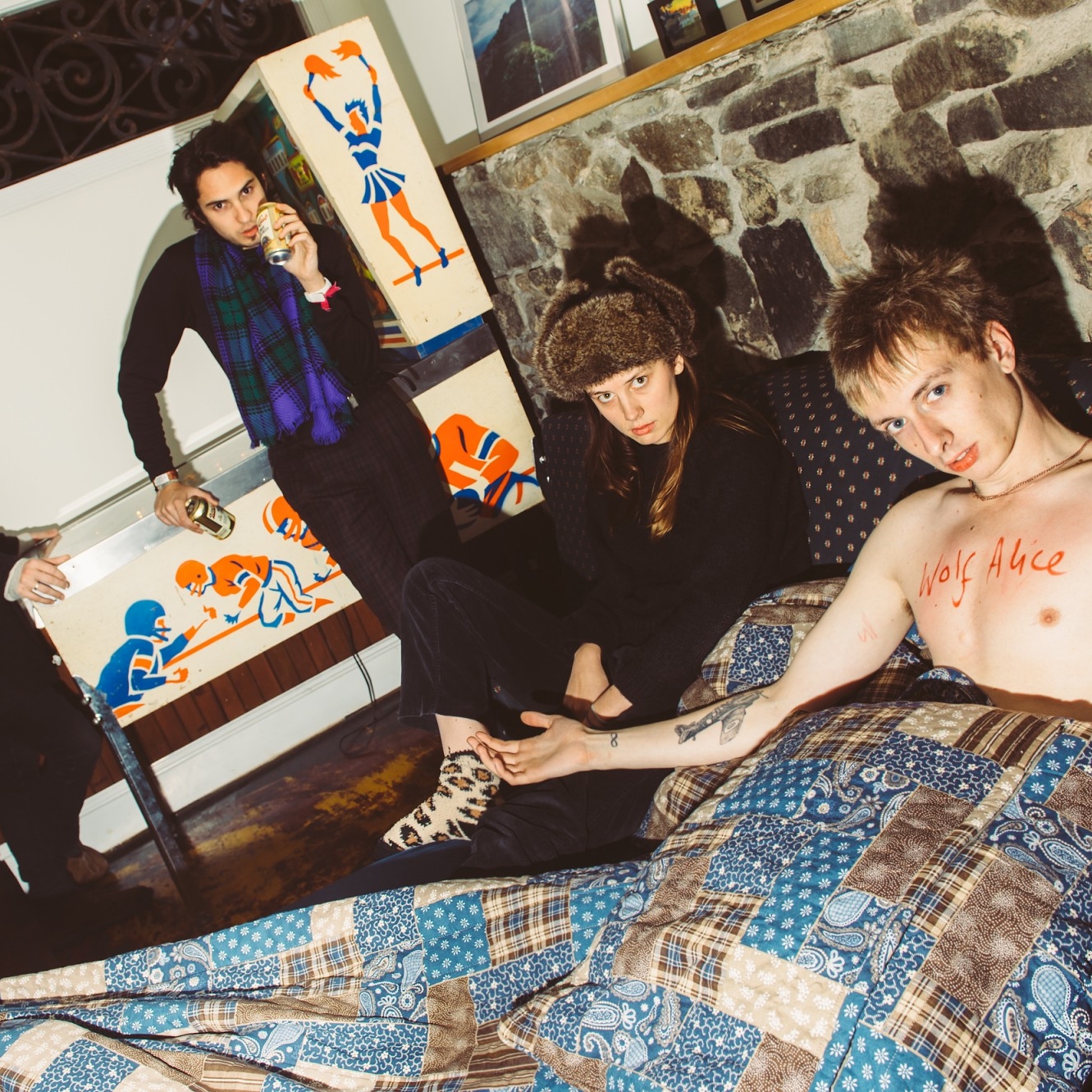 Photography for Wolf Alice by chadkamenshine